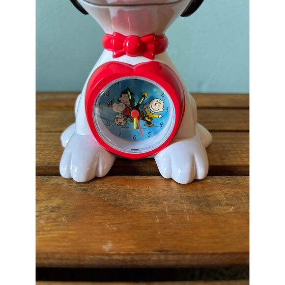 Peanuts Snoopy alarm clock table clock collectible in box by Pacific Innovations - Picture 3 of 10